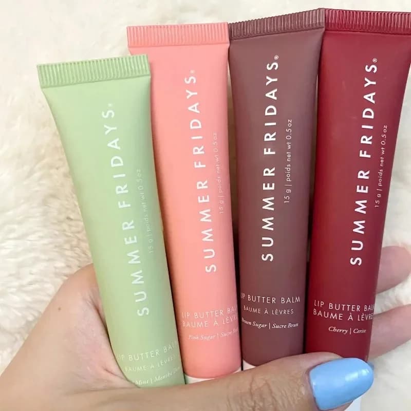 Nuovo Balsamo Labbra Summer Fridays: Vanilla Beige, Birthday Cake Pink, Sugar Guava, Toasted Marshmallow, Rossetto Idratante, Lucidalabbra