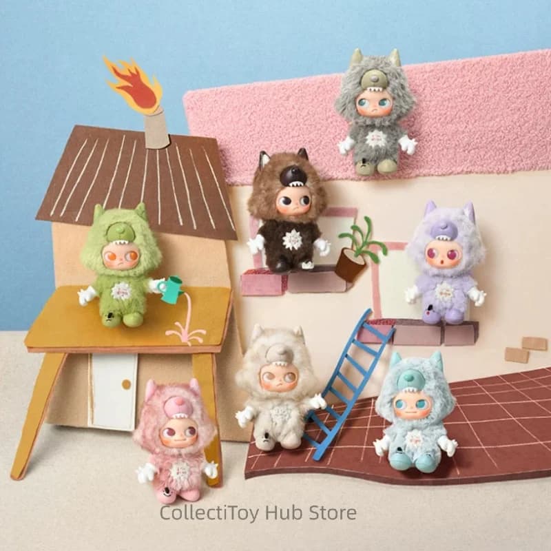 Genuine New POPMART I'm Zsiga Series Blind Box Cute vinyl plush Pendant Home Companion Doll Surprise Mystery Box Gifts