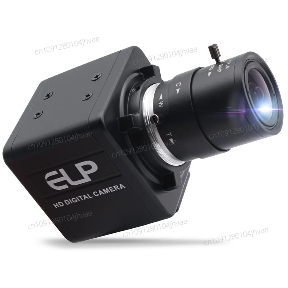 Telecamera con zoom ottico ELP Messa a fuoco manuale a colori IMX179 CMOS 8MP Videoconferenza Webcam Telecamera per PC UVC per insegnamento video