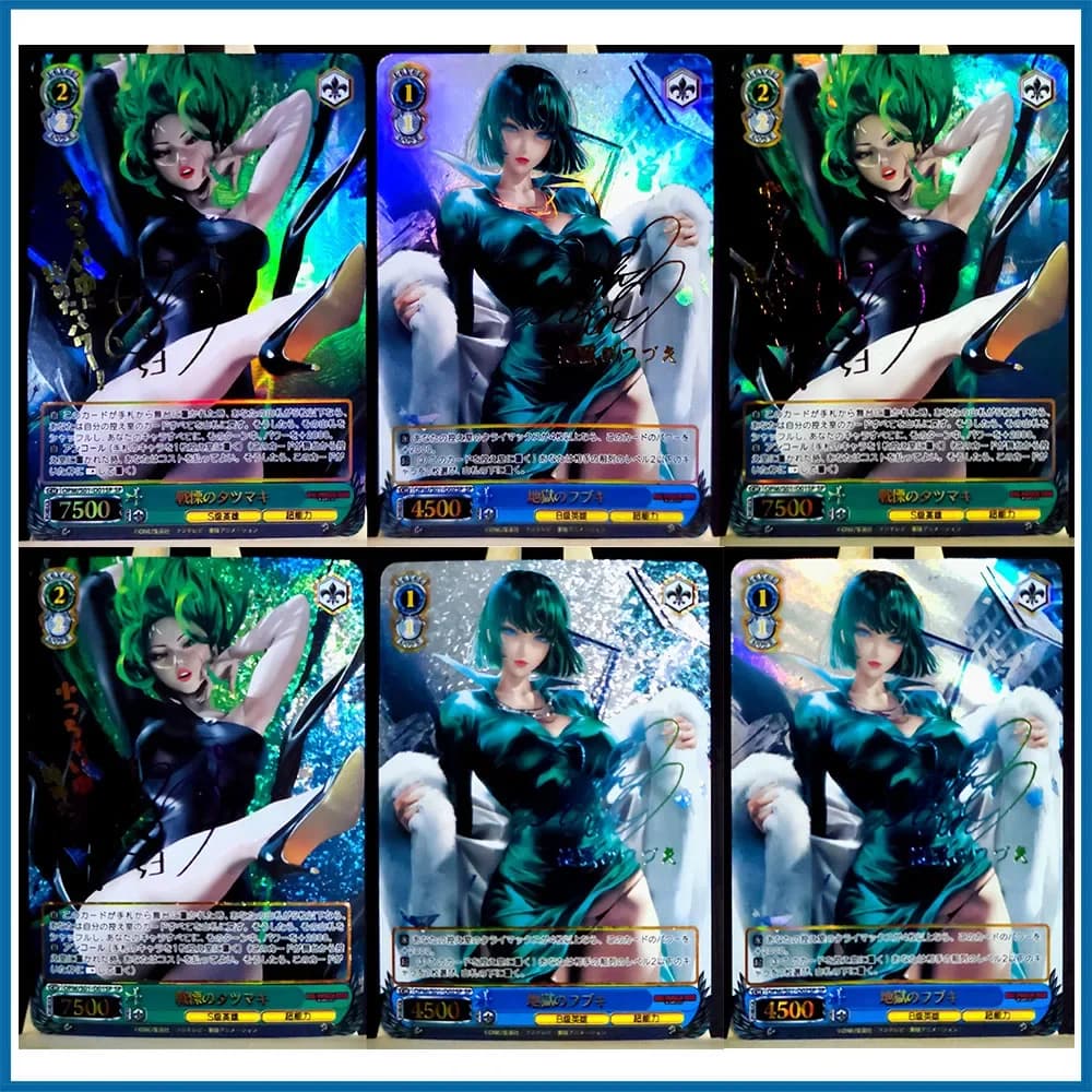 2 Pz/set Anime Dea Storia FAI DA TE ACG Terribile Tornado Fubuki Ragazzi Giochi Giocattoli Carte Da Collezione Regali Di Compleanno Gioco Da Tavolo