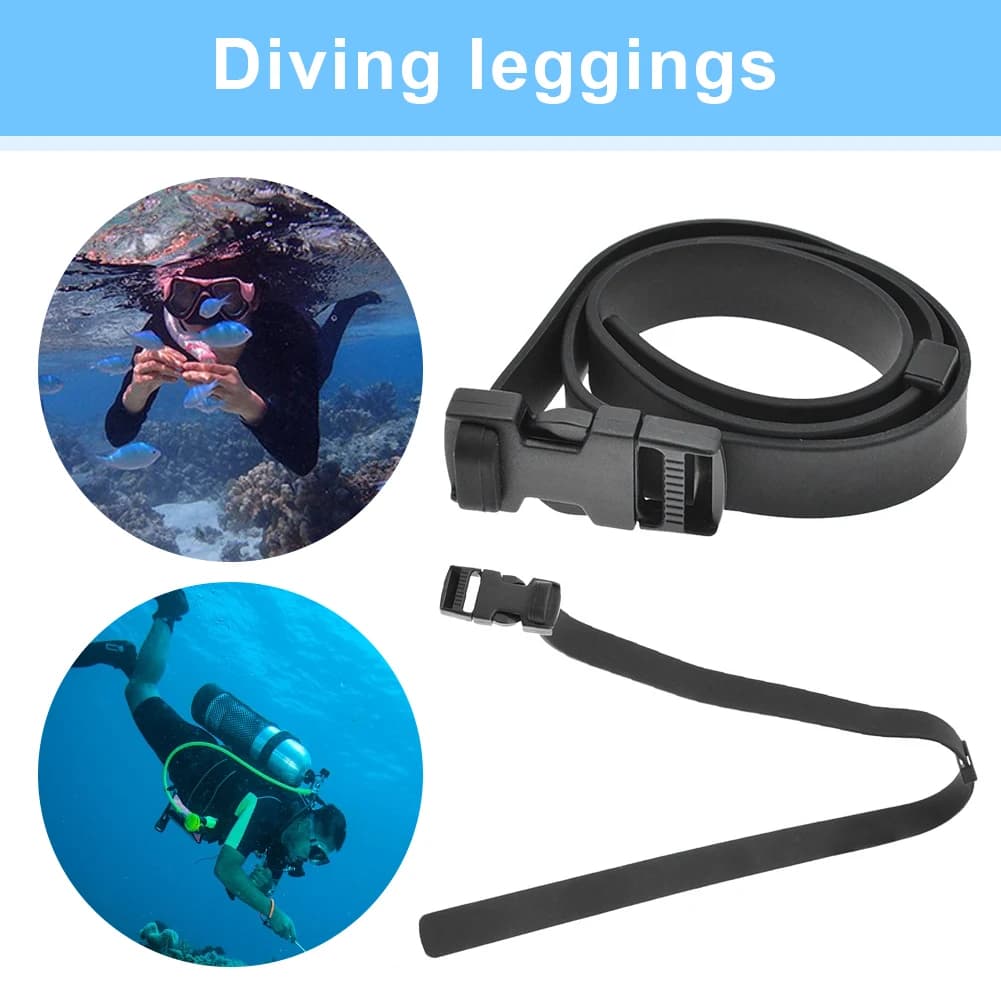 Scuba Diving Knife Strap, Adjustable Support for Underwater Fishing and Snorkeling