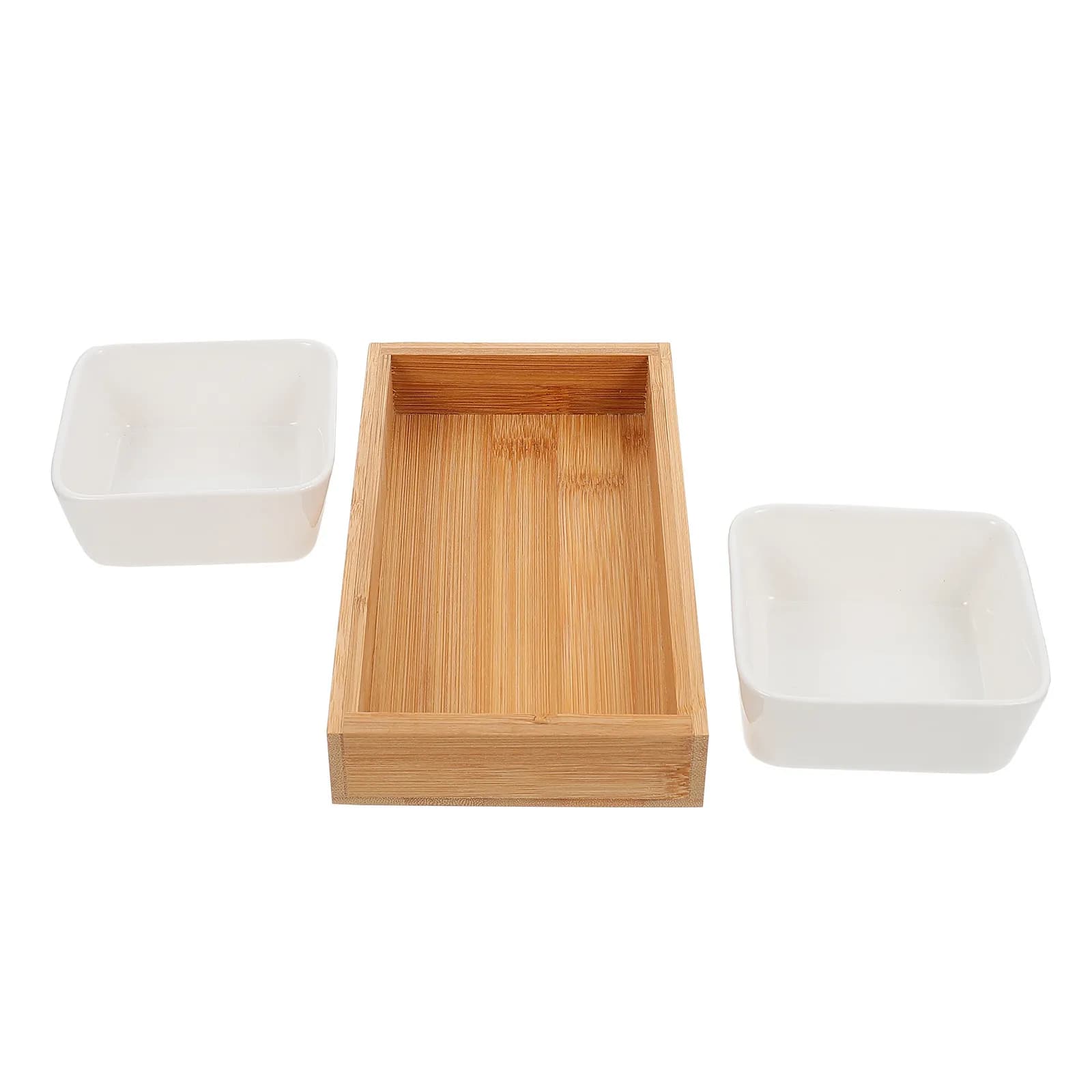 1 Pezzo Vassoio Creativo in Ceramica per Frutta e Snack, Piatto Multi-Griglia per Conservazione e Esposizione di Frutta Secca e Caramelle, Stile Nordico