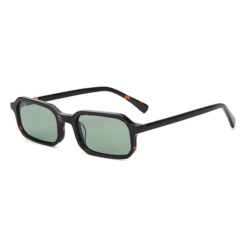 New Fashion Personality Square Acetate Men Sunglasses Retro Luxury Designer Clear Lens Women Sun Glasses Shades UV400 Eyeglasses