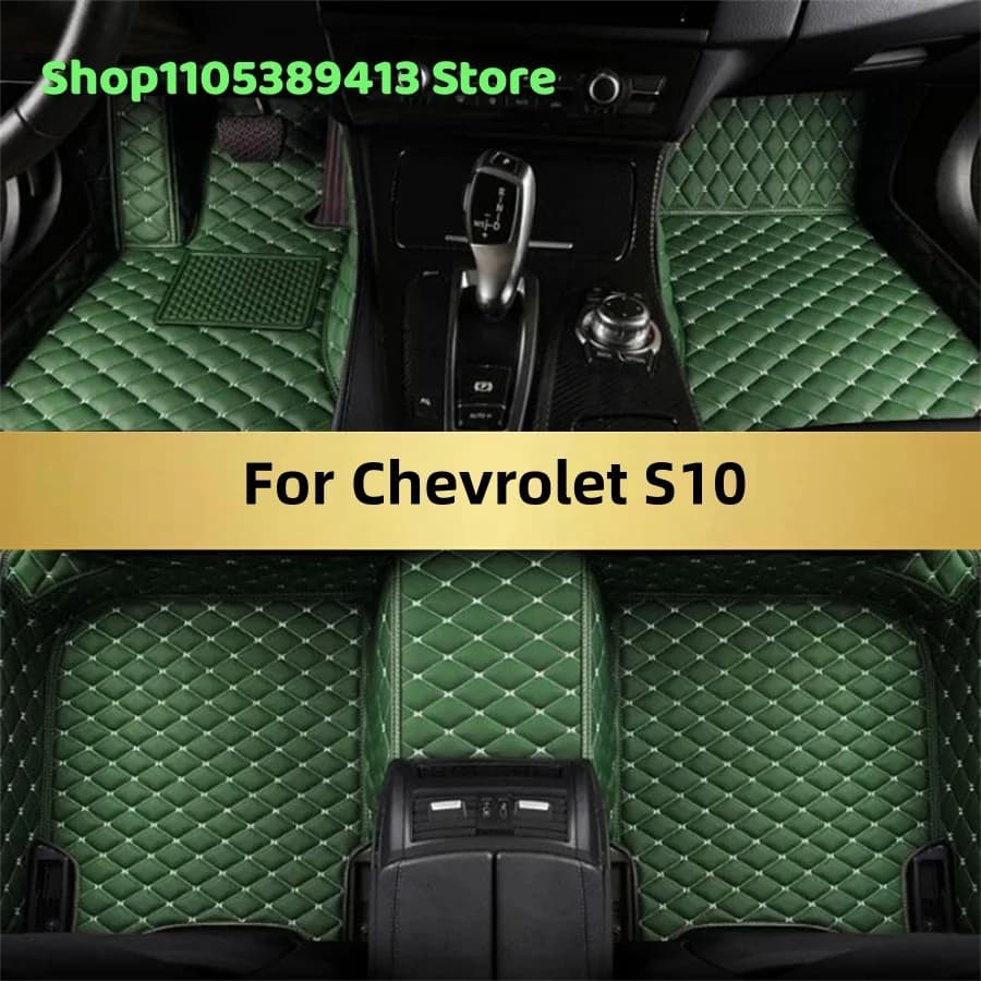 Tappetini Auto Personalizzati per Chevrolet S10 2020 2021 2022 2023 2024 2025 2026 2027 2028 Accessori Tappeti Auto
