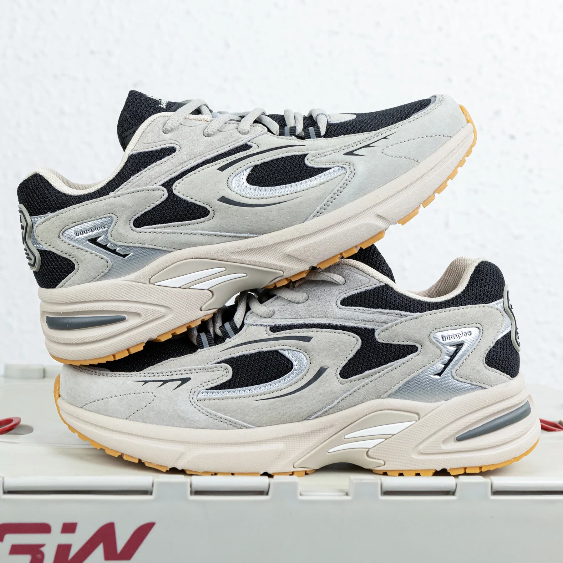 Baasploa Scarpe da passeggio da uomo Nuove sneakers casual traspiranti in rete Scarpe sportive morbide e leggere da uomo, antiscivolo, per esterni