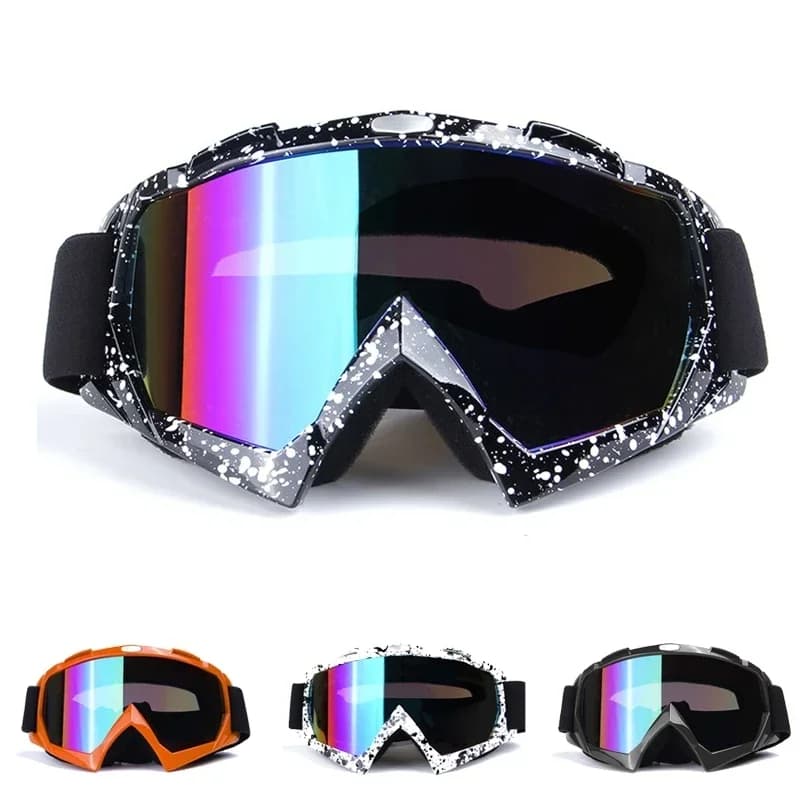 Motorcycle Protective Equipment Helmet Flexible Crossbody Mask ATV Dirt Bike UTV Motorcycle Glasses Equipment Glasses