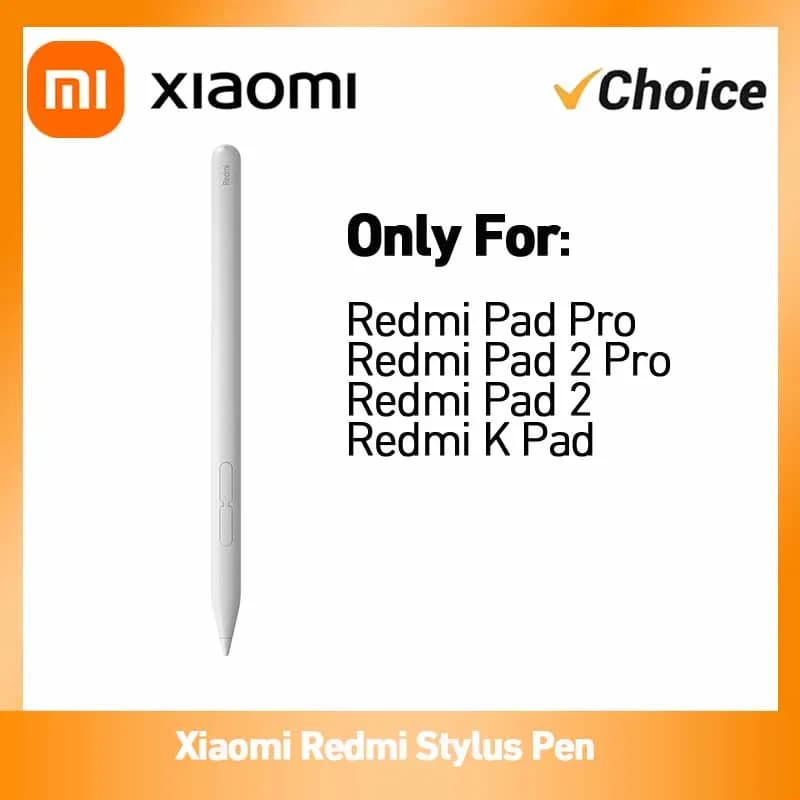 Nuova Penna Stylus Redmi per Redmi Pad Pro / Pad 2 Pro / Pad 2 / K Pad, Latenza Ultra-Bassa di 5ms, 4096 Livelli di Pressione, Sensibilità 10g