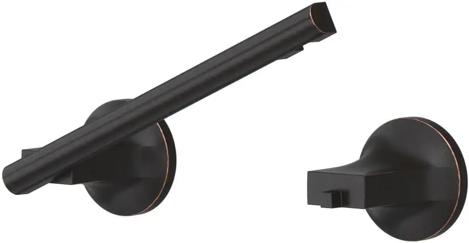 Portarotolo da parete moderno con finitura bronzo toscano, facile installazione e struttura in metallo resistente