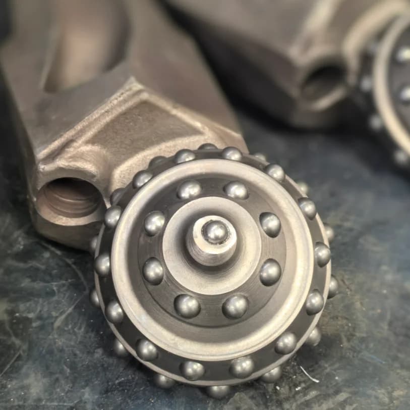 Tricone Tools Roller Bit Tricone Punte da trapano per la costruzione di perforazione di pozzi d'acqua di fondazione