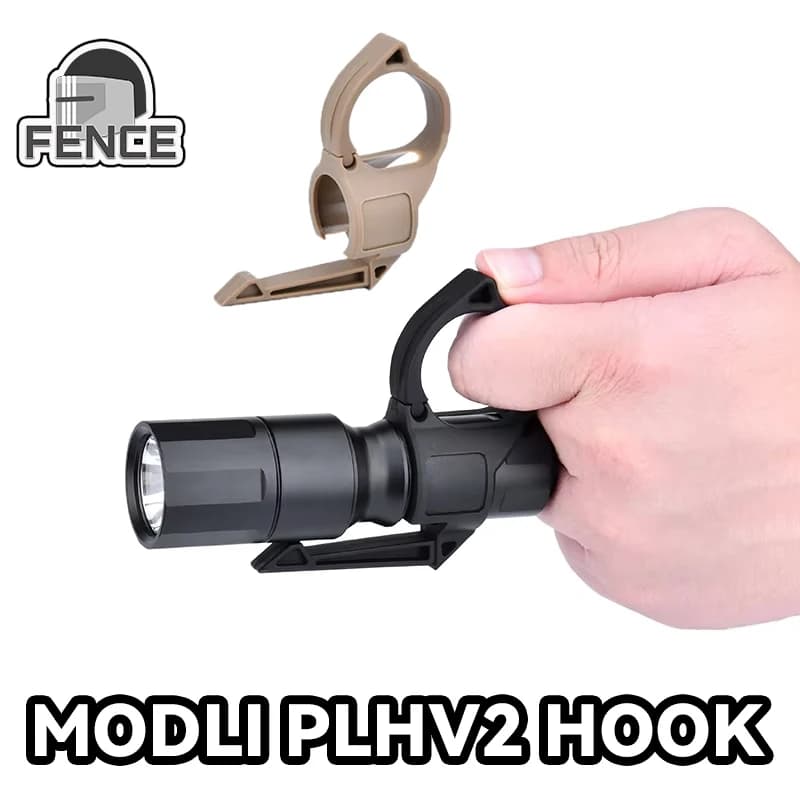 PLHV2 Pistola Torcia portatile Modlit Mark Interruttore tattico Anello posteriore Metallo LED Scout Light Airsoft Caccia Arma Accessori