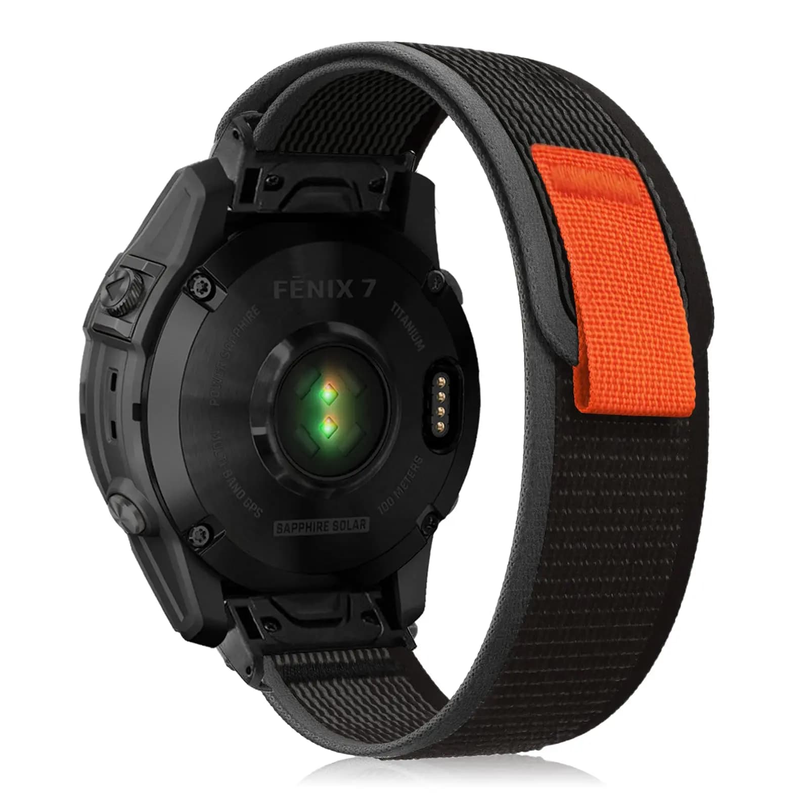 Cinturino per orologio in nylon QuickFit 26mm per Garmin Fenix 8 51mm, Fenix 7X/6X Pro 5X Cinturini di ricambio per Epix Pro 51mm, Enduro 2