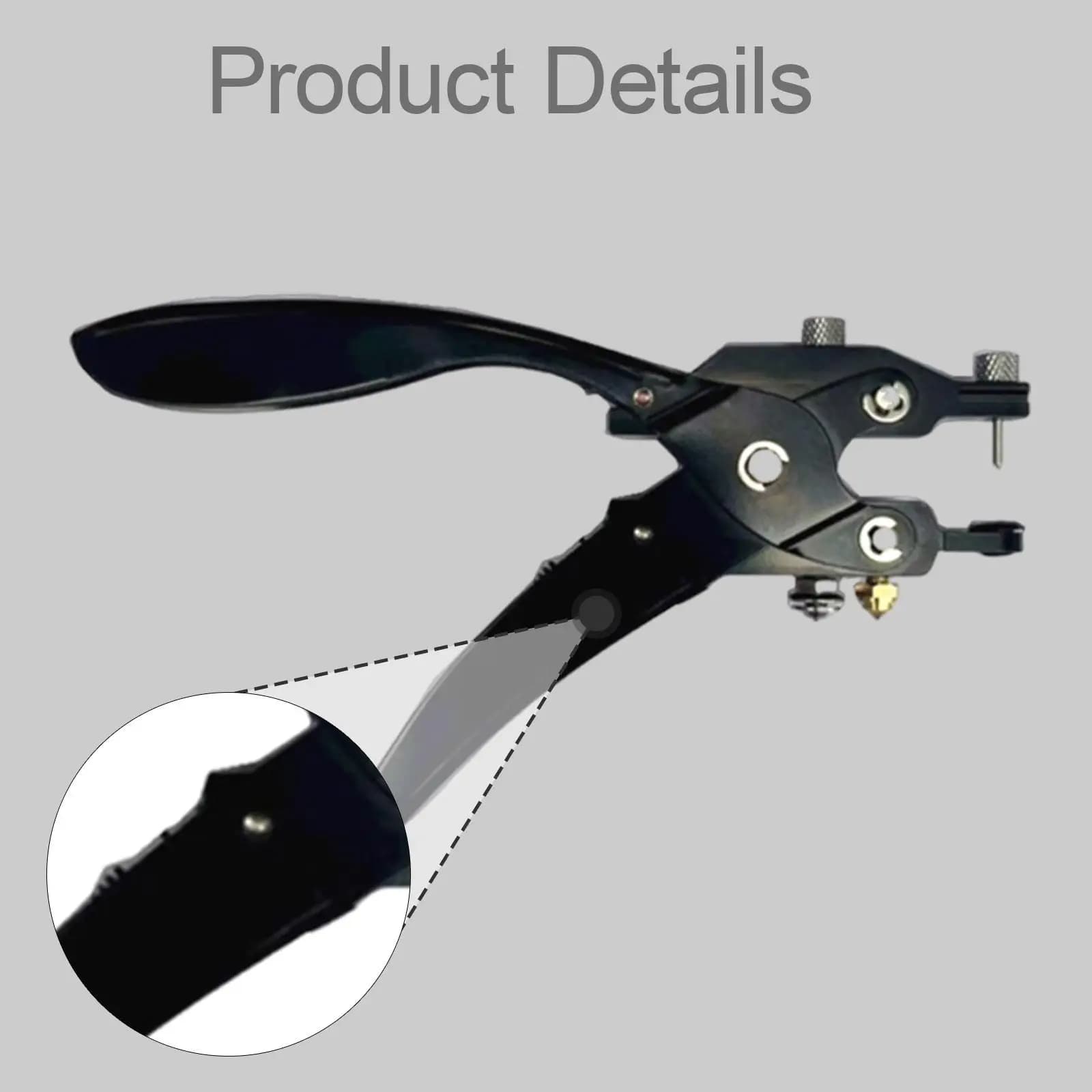 Badminton Racket Plier Metal Construction Eyelet Grommet Remover and Stapler for Racket Maintenance and Restring Workflow