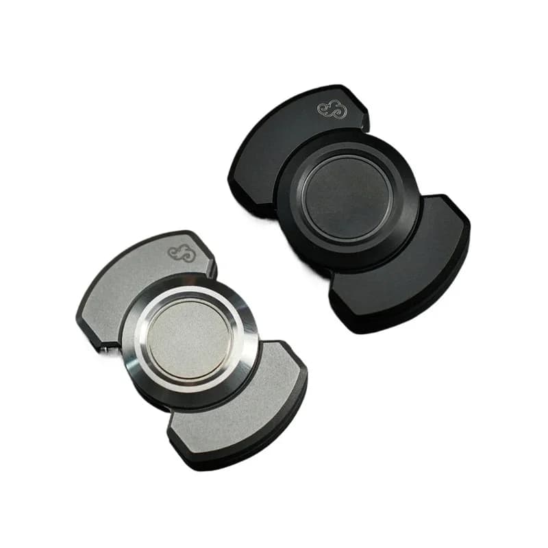 Spinner Magnetico in Metallo Trasformabile, Mini EDC Antistress, Giocattolo Antiansia per Adulti