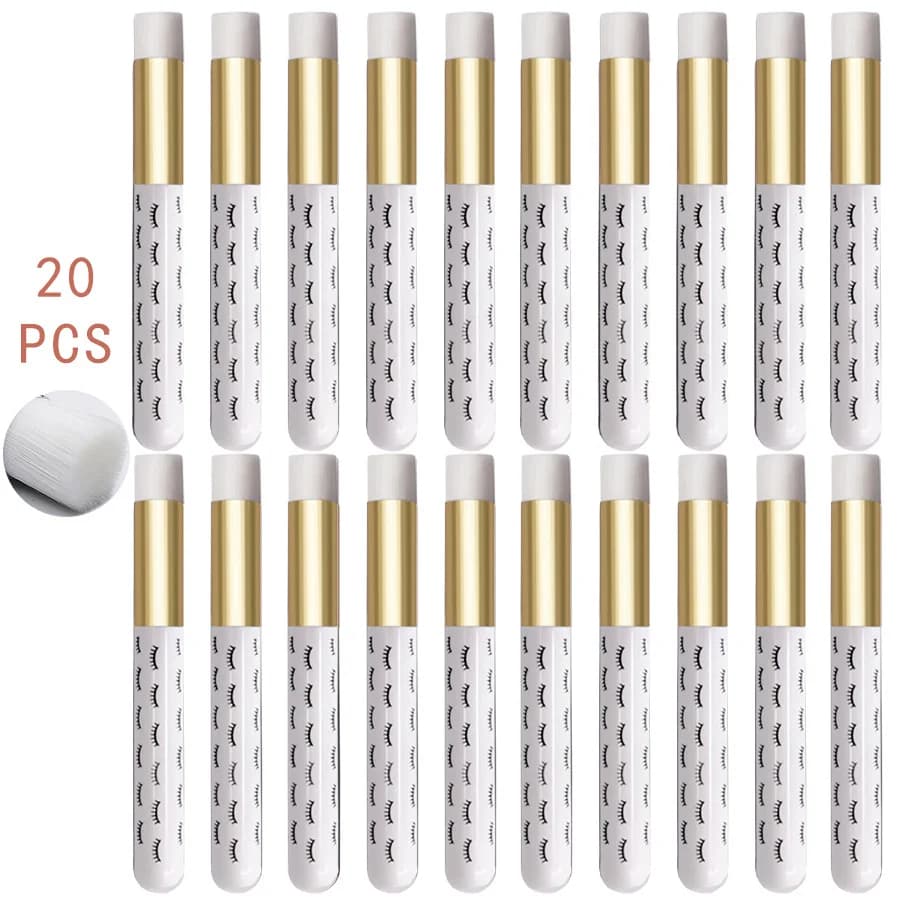 Makeup Cleaning Brushes Eyelashes Extension Shampoo Brushes Crystal Beads Handle Soft Fiber Hair Blackhead Nose Brushes