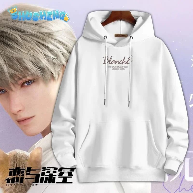 Love and Deepspace Xavier Rafayel Zayne Cosplay Sweatshirt Spring Autumn Casual Hoodie Male Daily Outfit