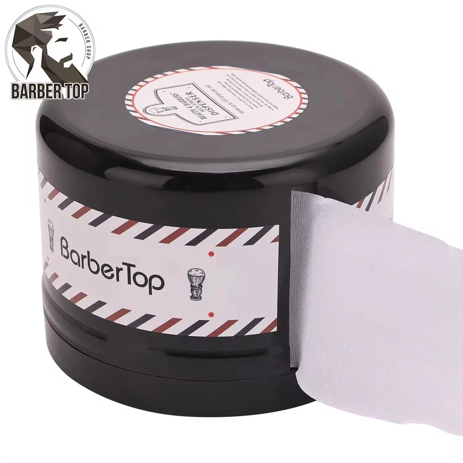 Custodia professionale per capelli, collo, striscia di carta, barbiere, portarotolo di carta, collare in tessuto usa e getta, scatola per nastro, accessori per parrucchieri