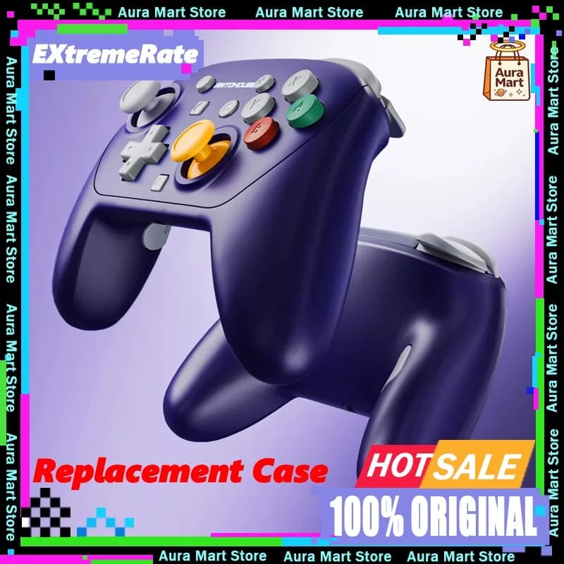 EXtremeRate per Controller Switch 2 Pro: Custodia Protettiva di Ricambio Fai-da-te con Strumento di Installazione per Nintendo NS2 Pro
