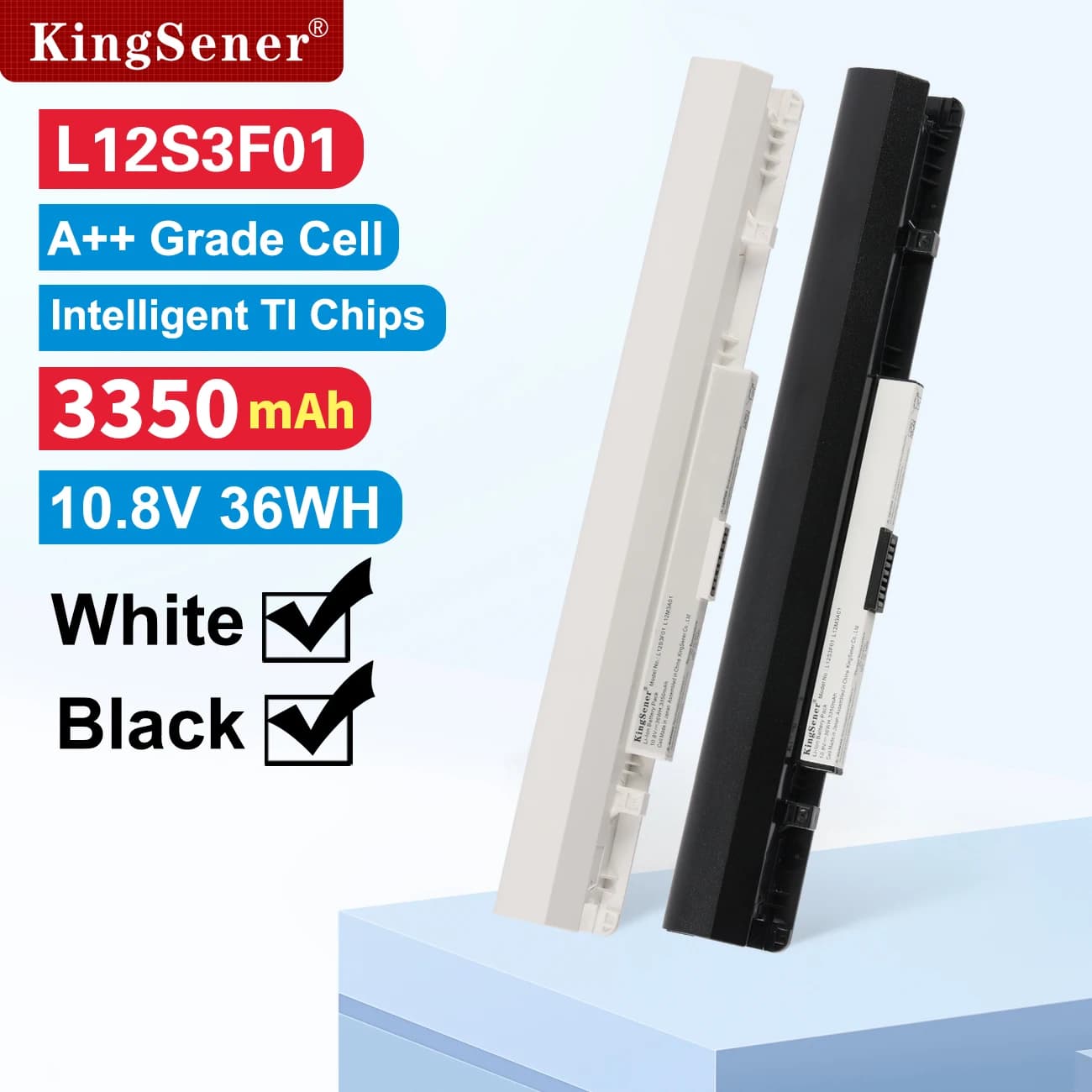 Batteria per Laptop KingSener L12S3F01 3350mAh per Lenovo IdeaPad S210 S215 Touch S20-30 L12C3A01 L12M3A01