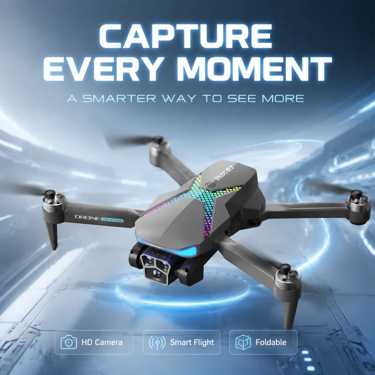 2026 New Drone AE7 Pro Brushless Professional 8K HD Camera Intelligent Obstacle Avoidance RC Foldable Quadcopter Dron Toys