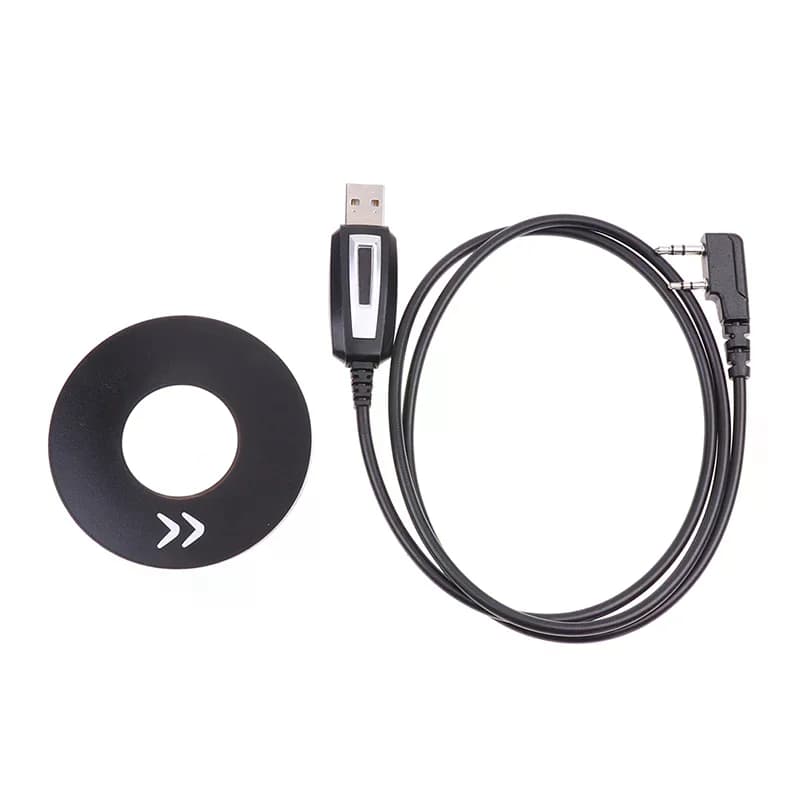 Cavo di Programmazione USB 5r 888S UV5R con CD Driver per Radio Bidirezionale UV, Radio Dual, Walkie Talkie