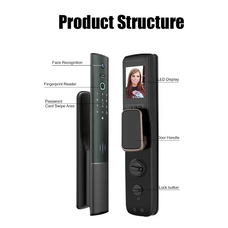 Maniglia elettrica Smart Lock Serratura per porta Smart Home