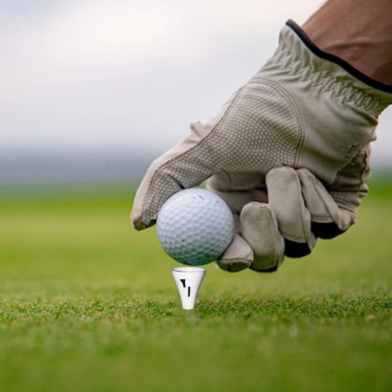 Golf Putting Greens Tees Sign Strumento per marcare il campo da golf Praticare Tees Base Strumento pratica per campo da golf