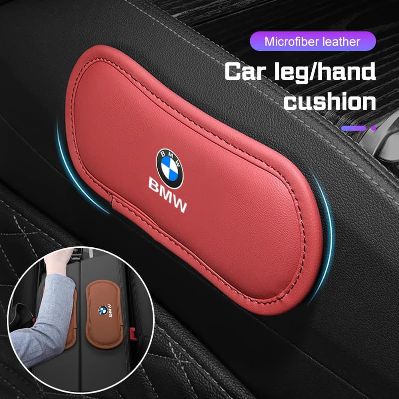 Car Elbow Rest Pad For BMW 1 3 5 7 Series F48 E90 G20 G30 G11 X1X2 X3 X5 X4 X6 X7 Center Console Leg Mat PU Leather Knee Cushion