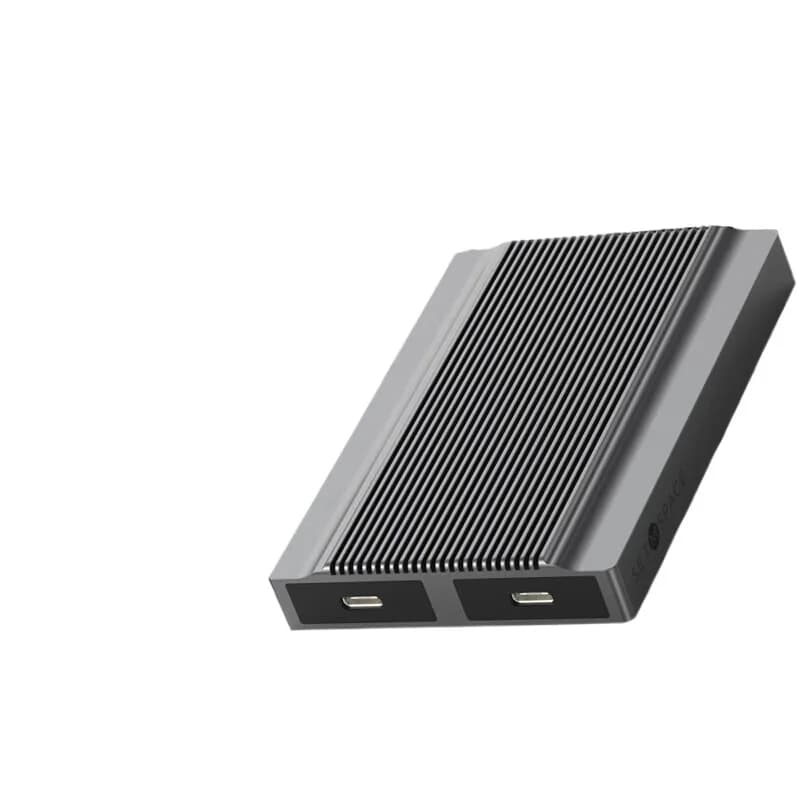 Box esterno per disco rigido mobile M.2 NVMe con connettore Type-C per lettura SSD Thunderbolt