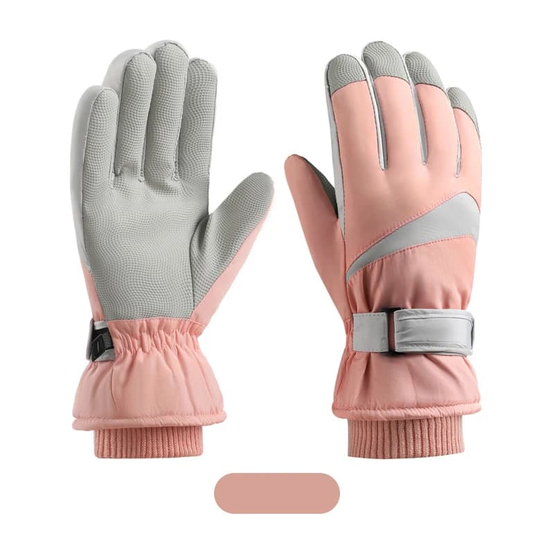 Sci Donna Uomo Guanti da moto Ciclismo invernale Guanti caldi in pile spesso Tick Touch Screen Guanti antivento impermeabili Moda