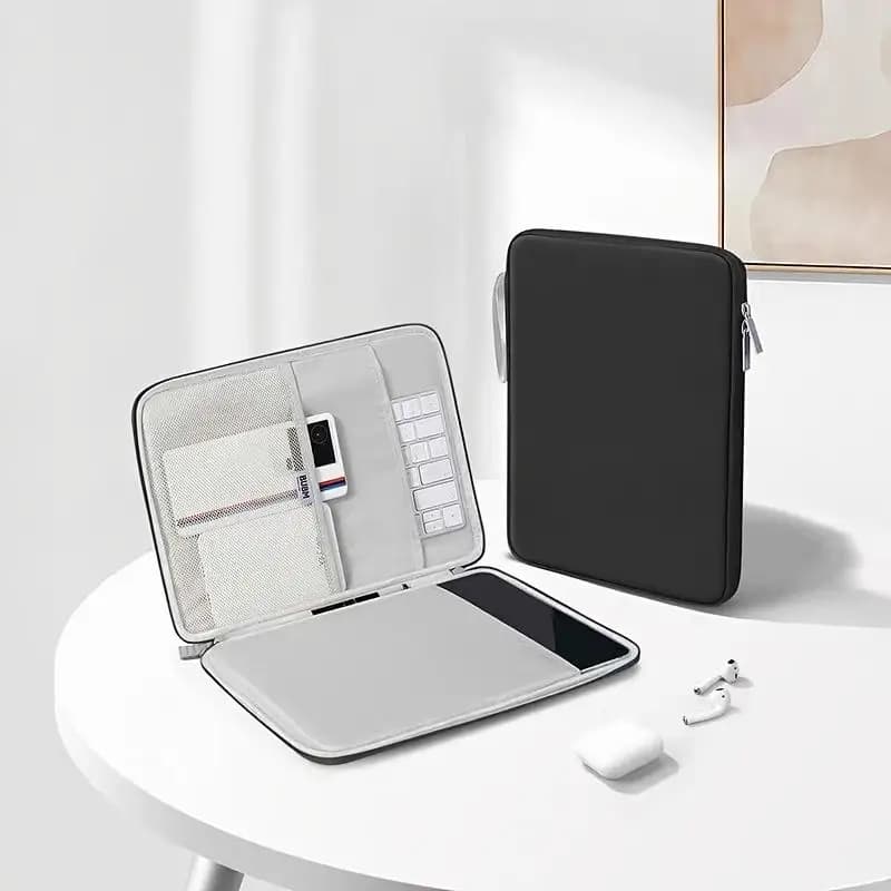 Waterproof PU Tablet Bag For 10.9 12.9inch iPad Case Tablet Sleeve Bags Small Portable Tablet Handbag For Business Travel