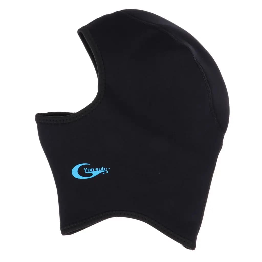 Maschera Subacquea Integrale in Neoprene, Cappuccio per Muta, Accessorio per Snorkeling, Cappuccio da Nuoto per Sport Subacquei