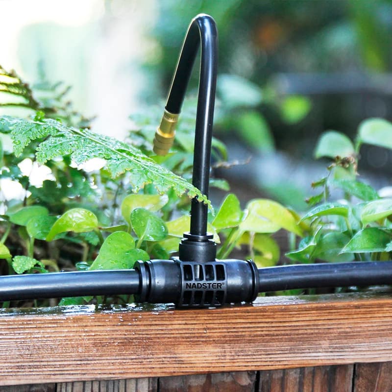 Automatic Nadster irrigation system with quick connector, compressed air irrigation device for garden, garden pipe connector, flower irrigation tool