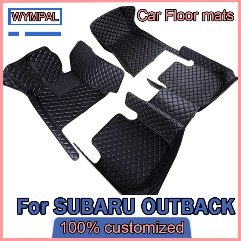Car mats For SUBARU OUTBACK 2015 2016 2017 2018 2019 Auto Foot Reliefs Carpet Cover Interior Accessories