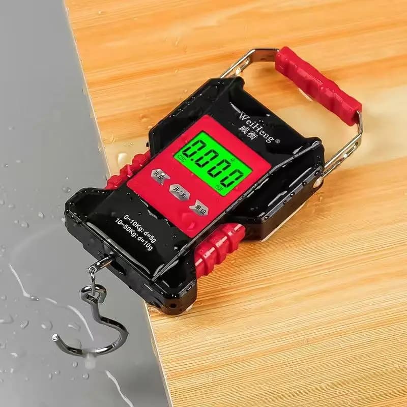 Waterproof Portable Electronic 50kg Fishing Precision Charging Model Express Luggage Scale Household Shopping Weighing