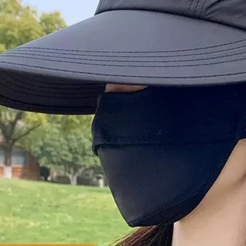 Cappello da Sole a Tesa Larga Uomo Donna Protezione UV Asciugatura Rapida Berretto da Baseball Leggero per Sport all'Aperto Escursionismo Viaggi