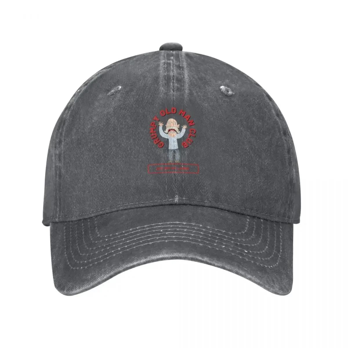 Grumpy Old Man Club Baseball Cap hats for men Funny hats hats on offer Hat Man For The Sun Male Women's