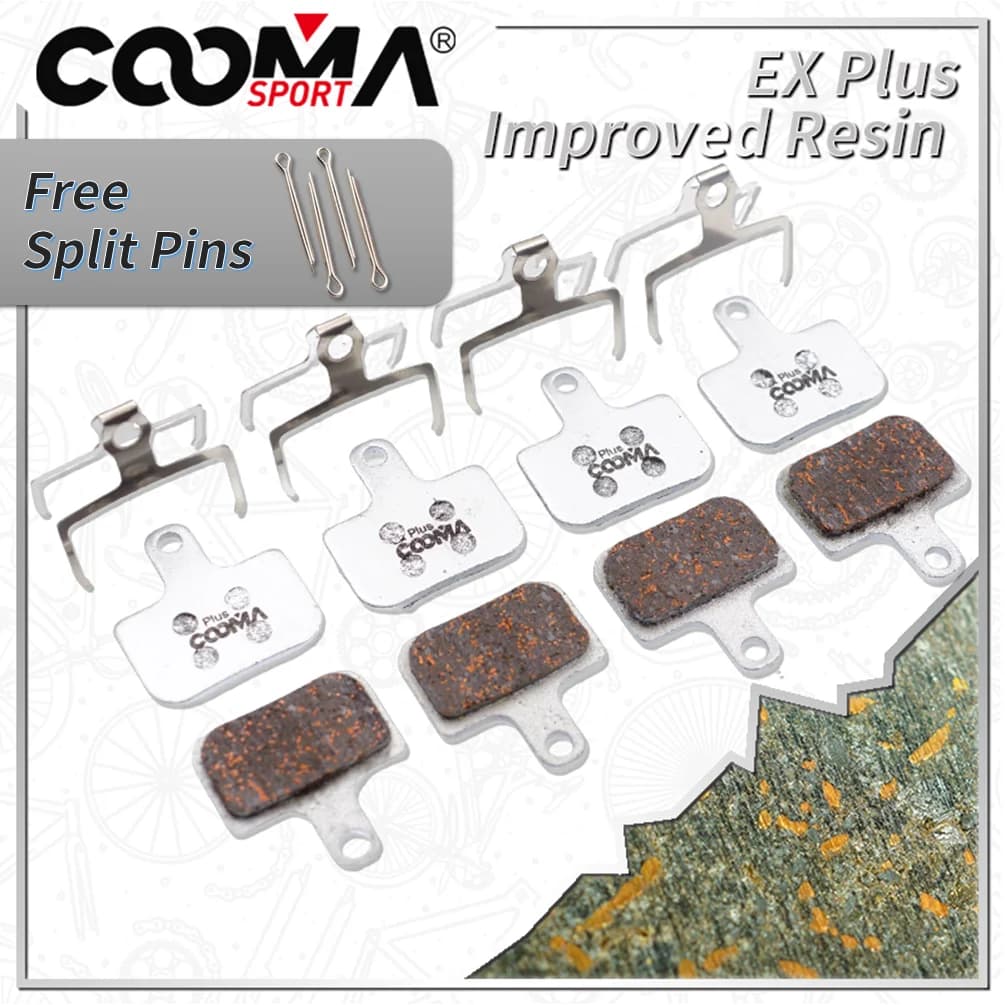 4 paia di pastiglie freno a disco per bicicletta Ex Plus per SRAM DB1 DB3 DB5 SRAM LEVEL T/TLM/Ult, supporto in lega di alluminio
