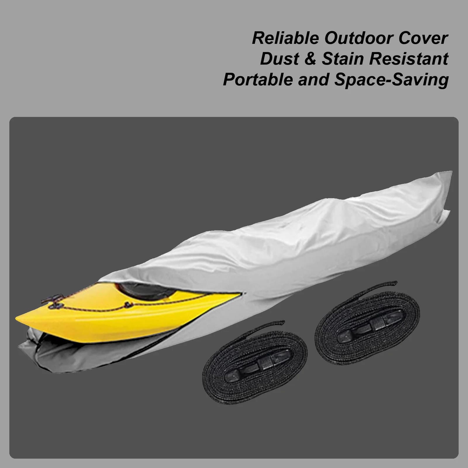 Borsa per kayak Borsa protettiva impermeabile resistente per kayak Protezione esterna per paddleboard Tavola da surf Zattere per barche da pesca