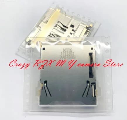 1 Pezzo Connettore Lettore Scheda SD per Canon M6II M6 II, Ricambio per Riparazione Fotocamera M6 Mark 2 II Mark2 MarkII