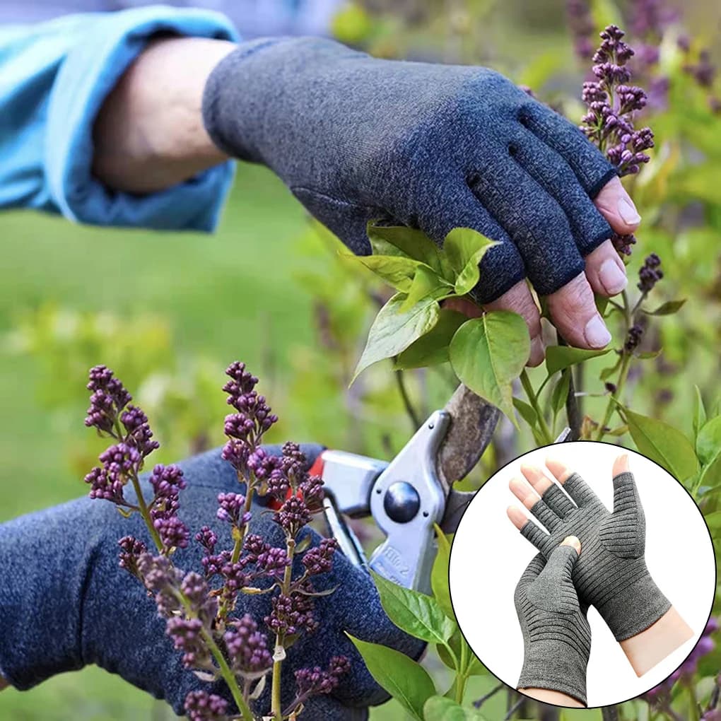 1 paio di guanti da allenamento a compressione portatili unisex da donna e da uomo, guanti elastici, protezione per le articolazioni, antiscivolo