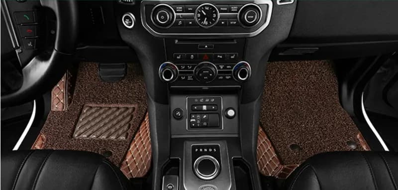 Custom front seats car floor mats for Mercedes Benz Vito W447 2026-2014 double layers carpets rugs for Vito 2025
