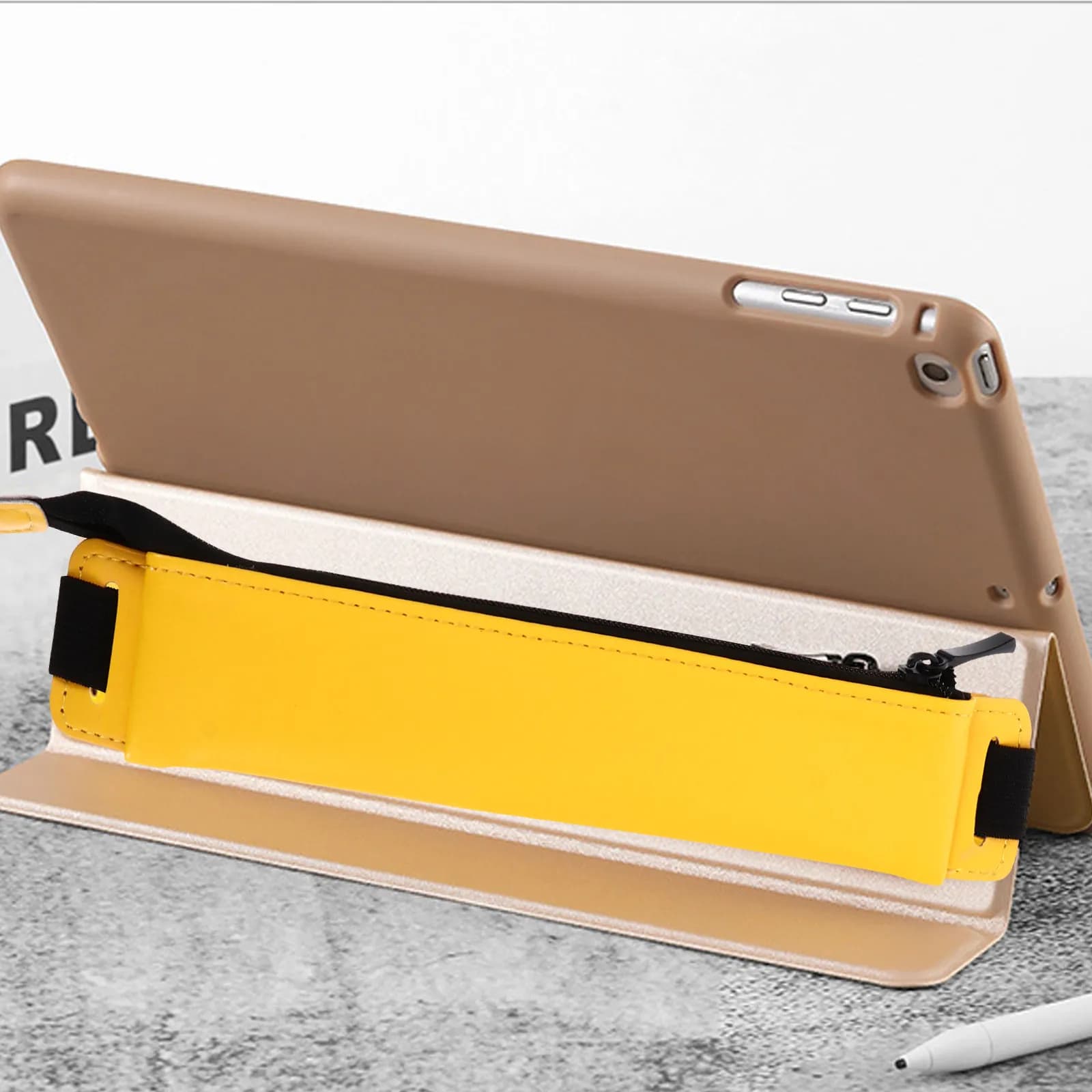 1 Pezzo Custodia Protettiva Versatile per Matita con Fascia Elastica, Astuccio Compatto per Matite, Ideale per il Trasporto Quotidiano, Borsa per Laptop, Borsa a Mano