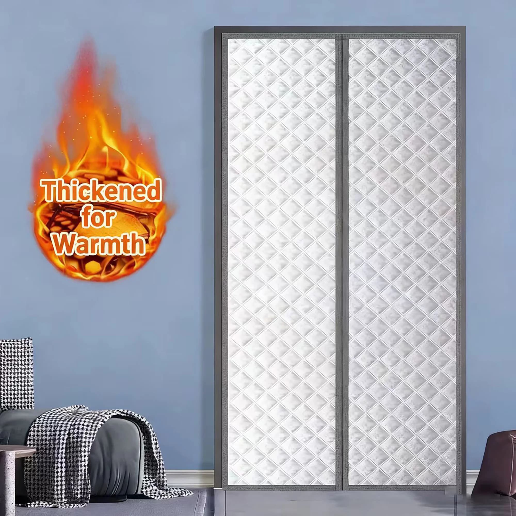The latest winter warm cotton door curtain, windproof and cold proof door curtain, can be customized in sizer curtains,