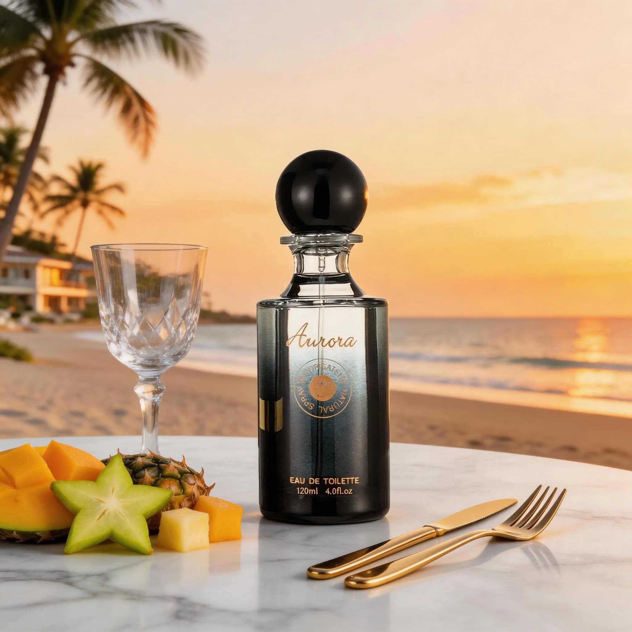 Eau de Toilette Unisex Seaside Citrus Juniper Breeze 120ml, Aroma Casual per Vacanze, Fresco e Vivace per Tutto il Giorno, Miscela Fruttata e Speziata