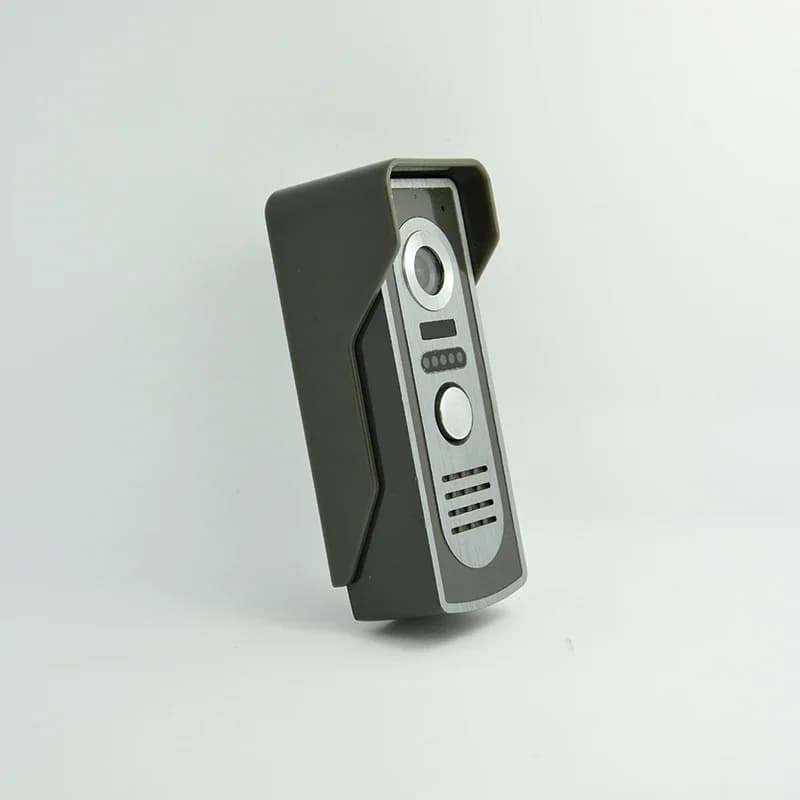 Sistema citofonico videocitofonico con cavo da 1 set Display a colori da 4 pollici Telecamera impermeabile visibile notturna Conversazione a mano libera per visitatori