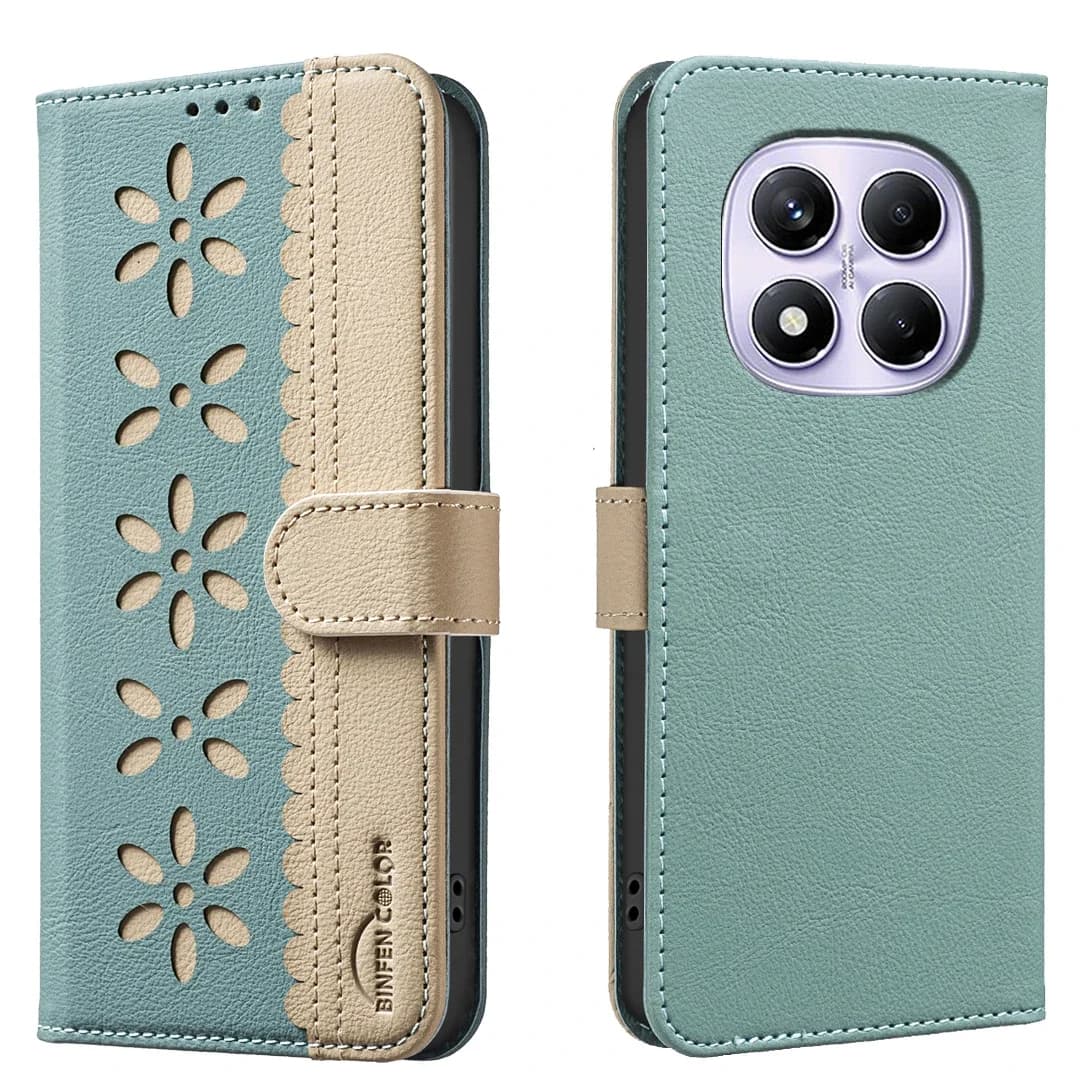 Custodia a Portafoglio in Pelle per Xiaomi Redmi Note 14 Pro 4G - Cover Flip Funda