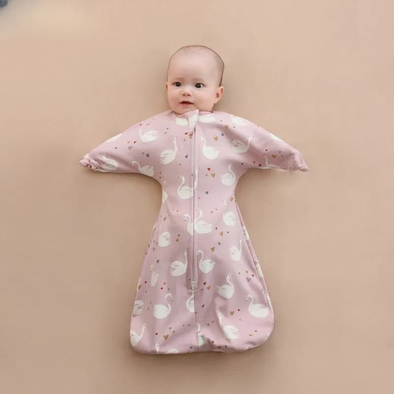 Children's Cotton Sleeping Bags Anti-shock fur bags for newborns Covers for the return of raised hands Anti-pocket furniture for newborns