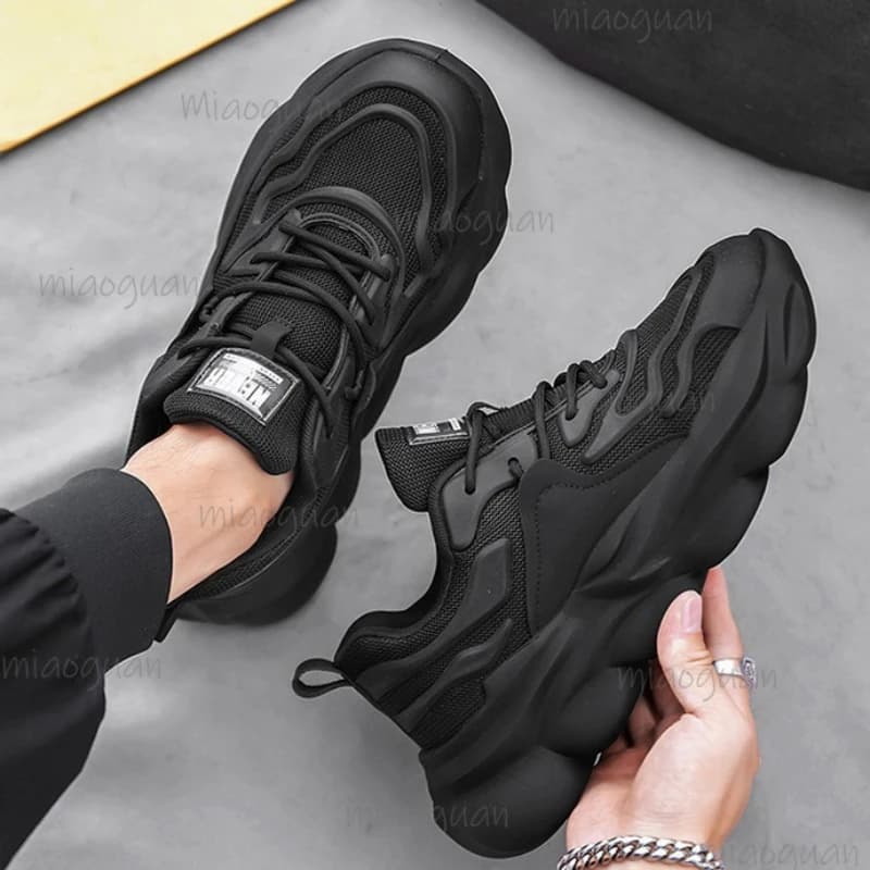 Sneakers Casual da Uomo alla Moda, Scarpe da Corsa Traspiranti, Calzature Leggere e Comode per l'Autunno