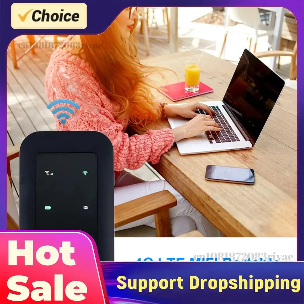 Ripetitore WiFi Router 4G LTE Amplificatore di Segnale Espansore di Rete Adattatore 150Mbps con Slot per Scheda SIM 3G/4G Modem Dongle