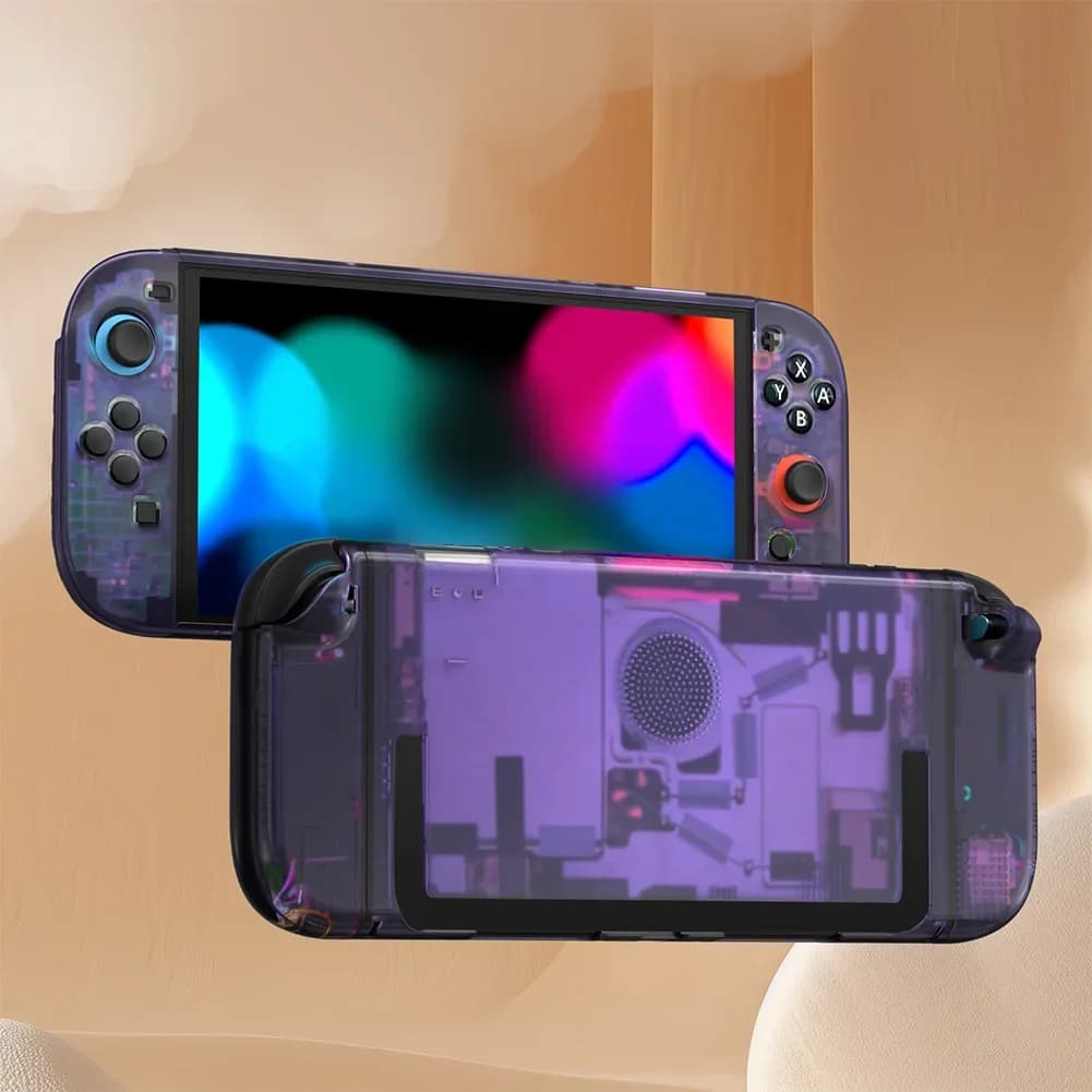 Offerta imperdibile: Scocca posteriore trasparente per NS2, ricambio fai-da-te per console Switch 2, accessori colorati per Joy-Con 2